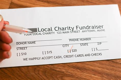 Printable Donation Cards